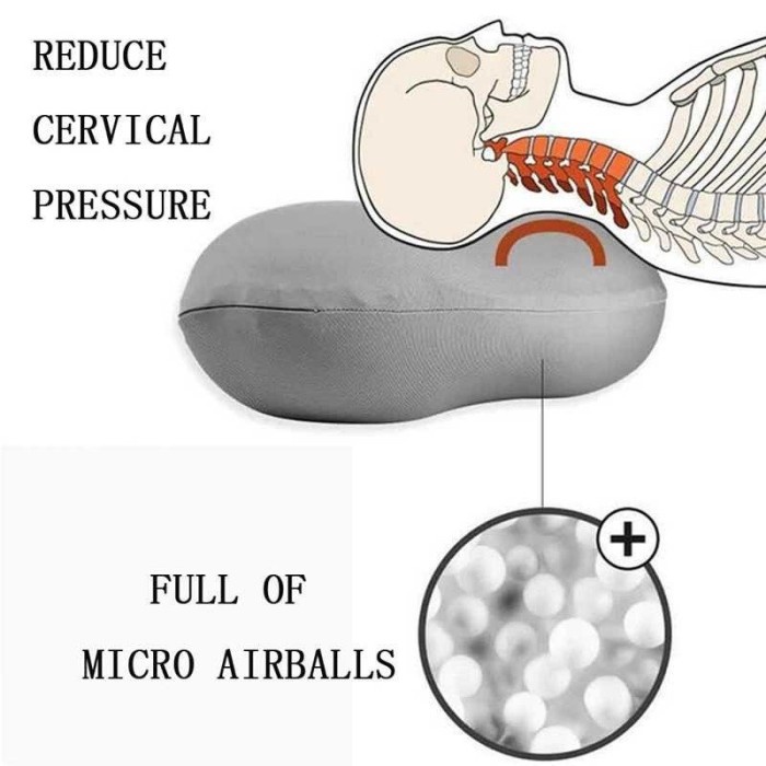 FMFIT Bantal Tidur Memory Foam Micro Airballs Anti Cidera