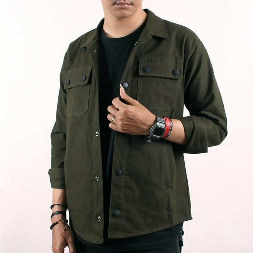 JAKET PARKA/ TRUCKER PARKA/ JAKET SEMI PARKA/ TRUCKER SEMI PARKA/ KEMEJA PARKA ORIGINAL/ SEMI PARKA CASUAL-5