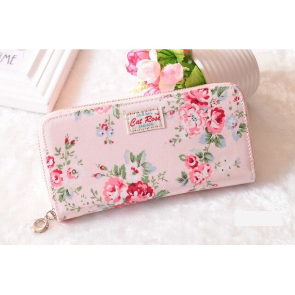 Flower Shabby Chic Long Wallet | Dompet - Sw023