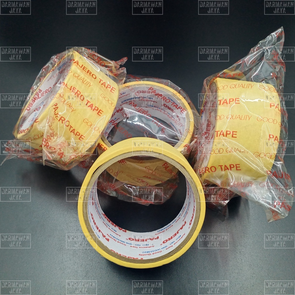 

Isolasi / Solasi / Selotip Kertas / Masking Tape PAJERO BESAR 2"x10M