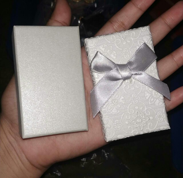 Kotak Cincin Singel Pita Import