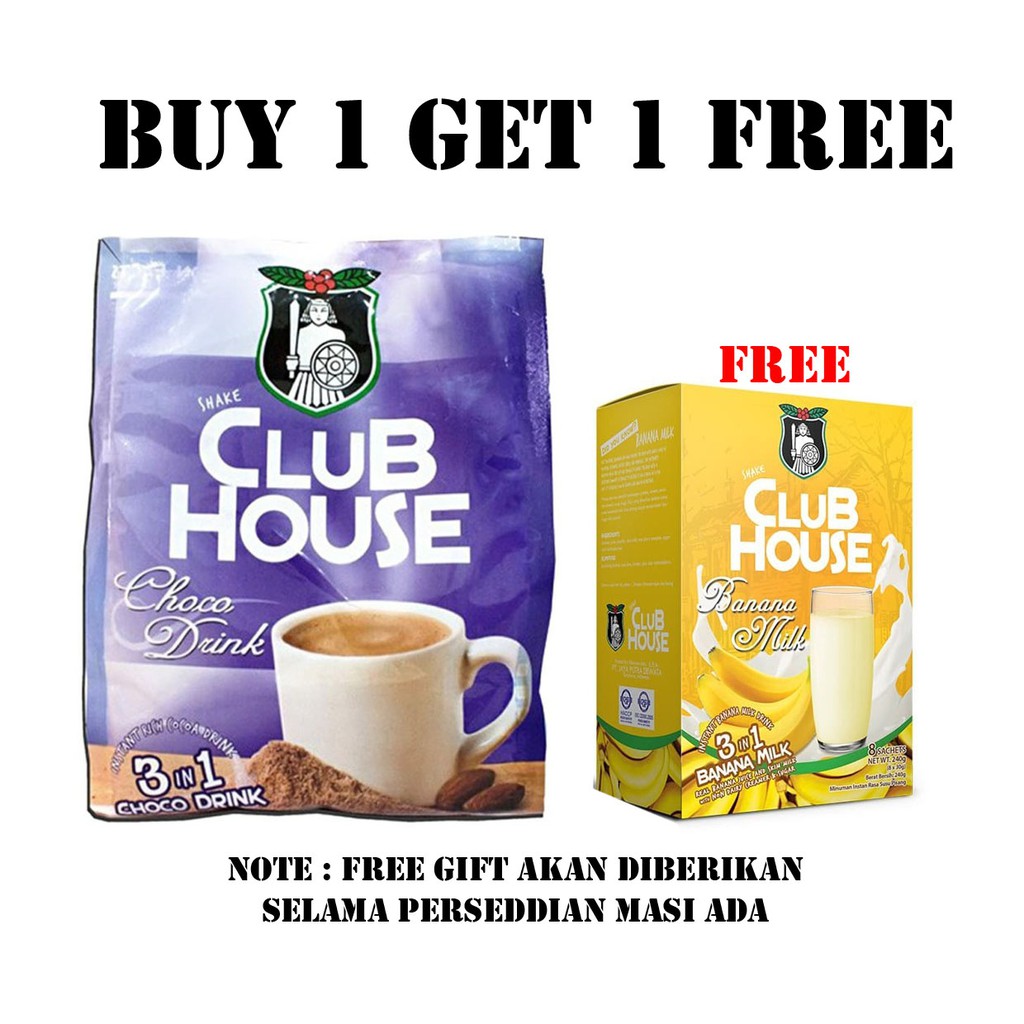 

Shake Club House 3 in 1 Choco Drink