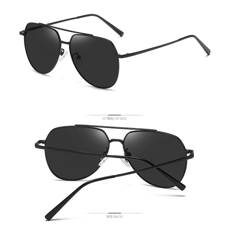 Kacamata Hitam Aviators Polarized UV400 Untuk Unisex