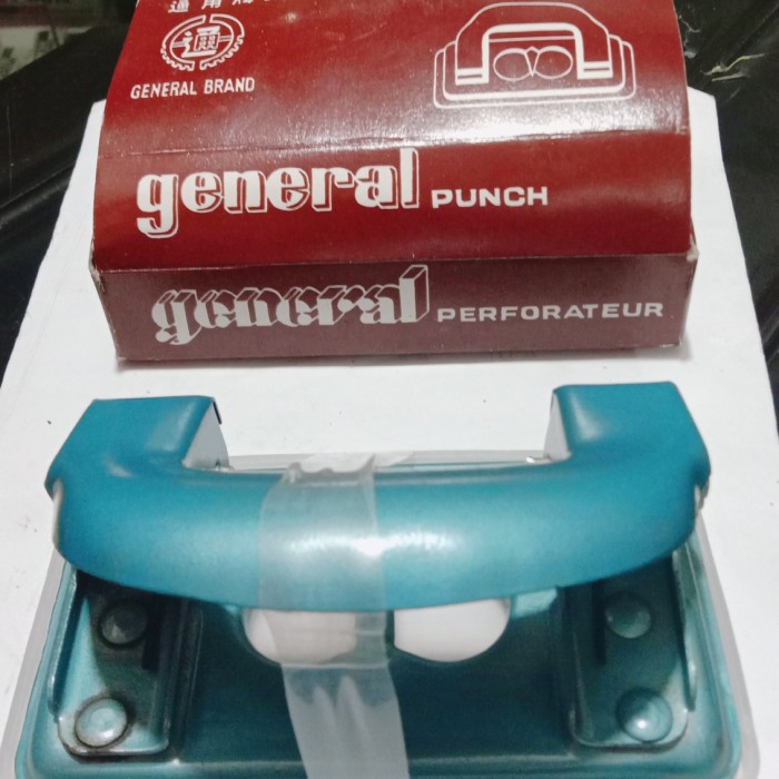 

Pembolong kertas/puch/perforateur jadul murah merk general
