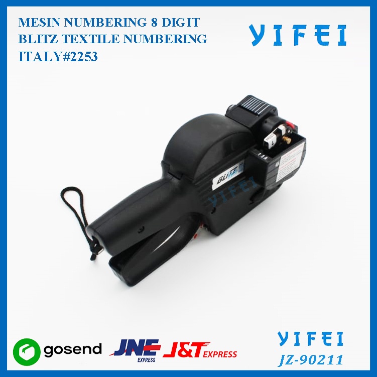 Blitz Textile Labeling Machine/Mesin Numbering Labeling/Blitz Consecutive Labeller/YIFEI-90211