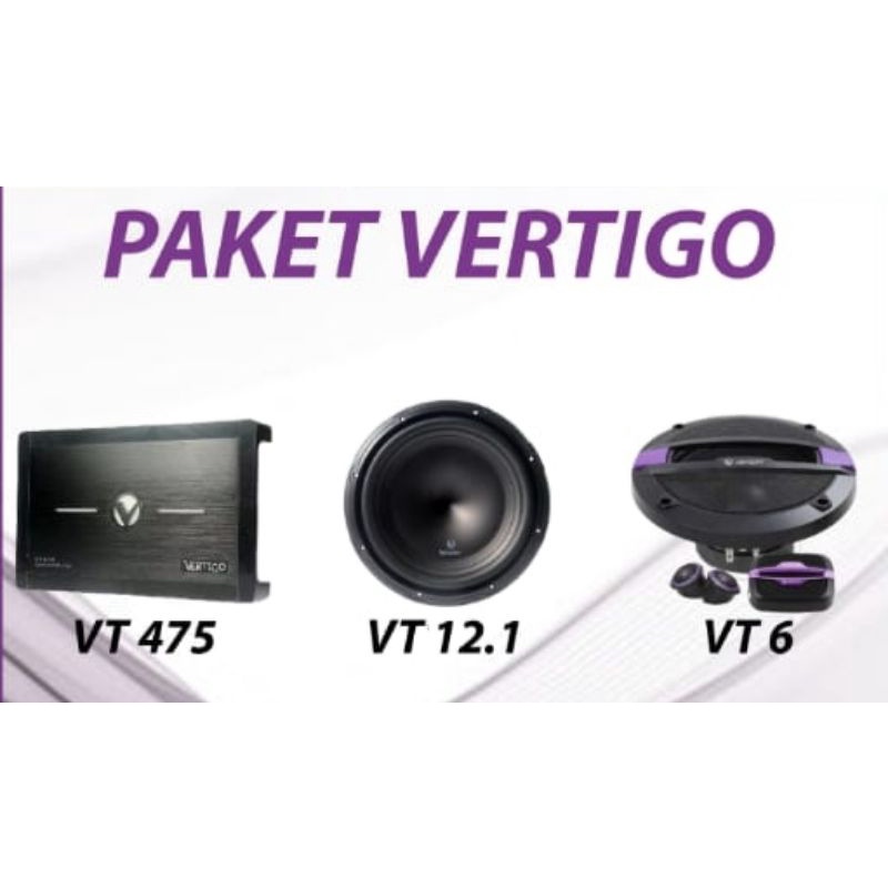 Paket Audio Mobil 2way Venom Vertigo
