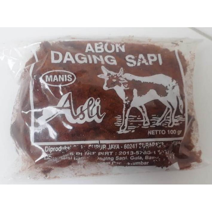 

Abon Sapi Padmosusastro Surabaya 100 gram