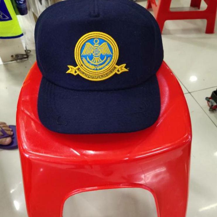 SALEE.. TOPI DISHUB & KEMENHUB BAHAN LAKEN