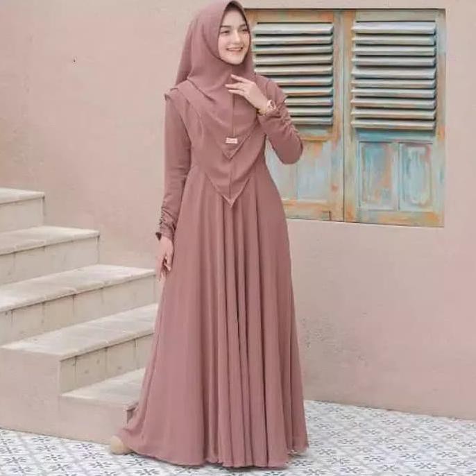 mayra syari baju gamis pakaian wanita dress fashion muslim