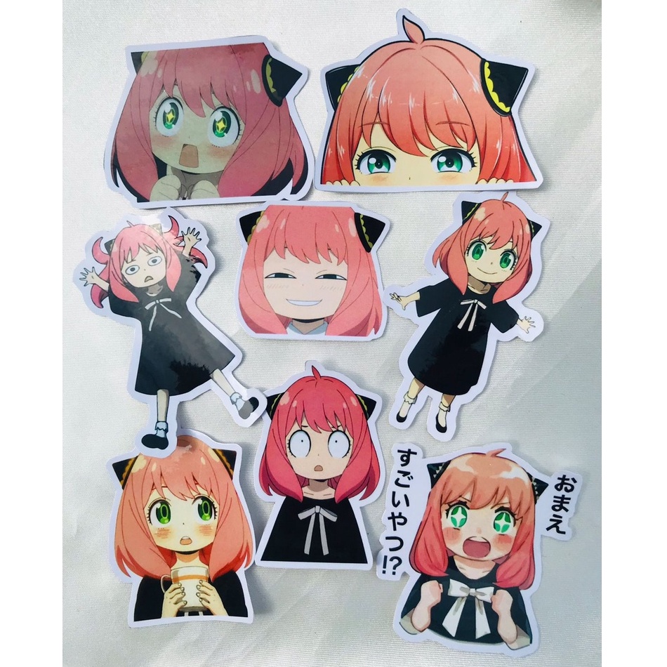 

Stiker Anya Forger Karakter Anime Spy X Family Sticker