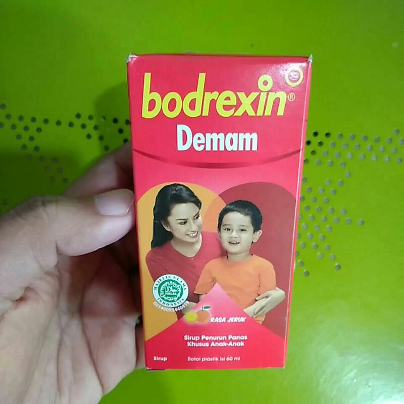 Bodrexin Demam Sirup 60 ml (Obat Turun Panas, Sakit Kepala, Sakit Gigi)