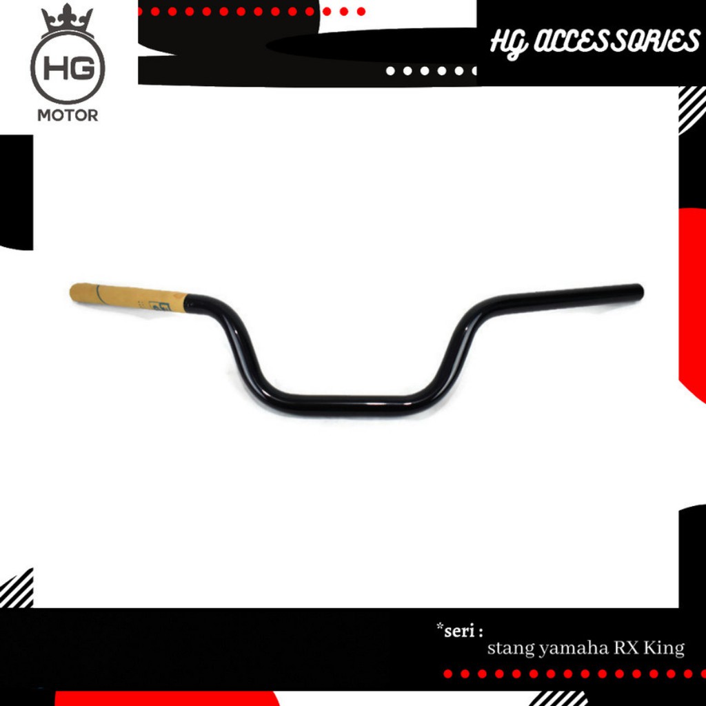 STANG STIR HITAM RX KING YAMAHA ORIGINAL
