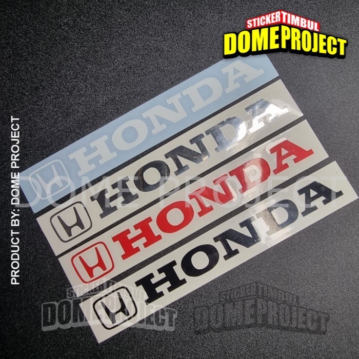 STIKER CUTTING DECAL KACA DOOR HANDLE MOBIL LOGO HONDA AKSESORIS STICKER AESTHETIC DEKORASI OTOMOTIF