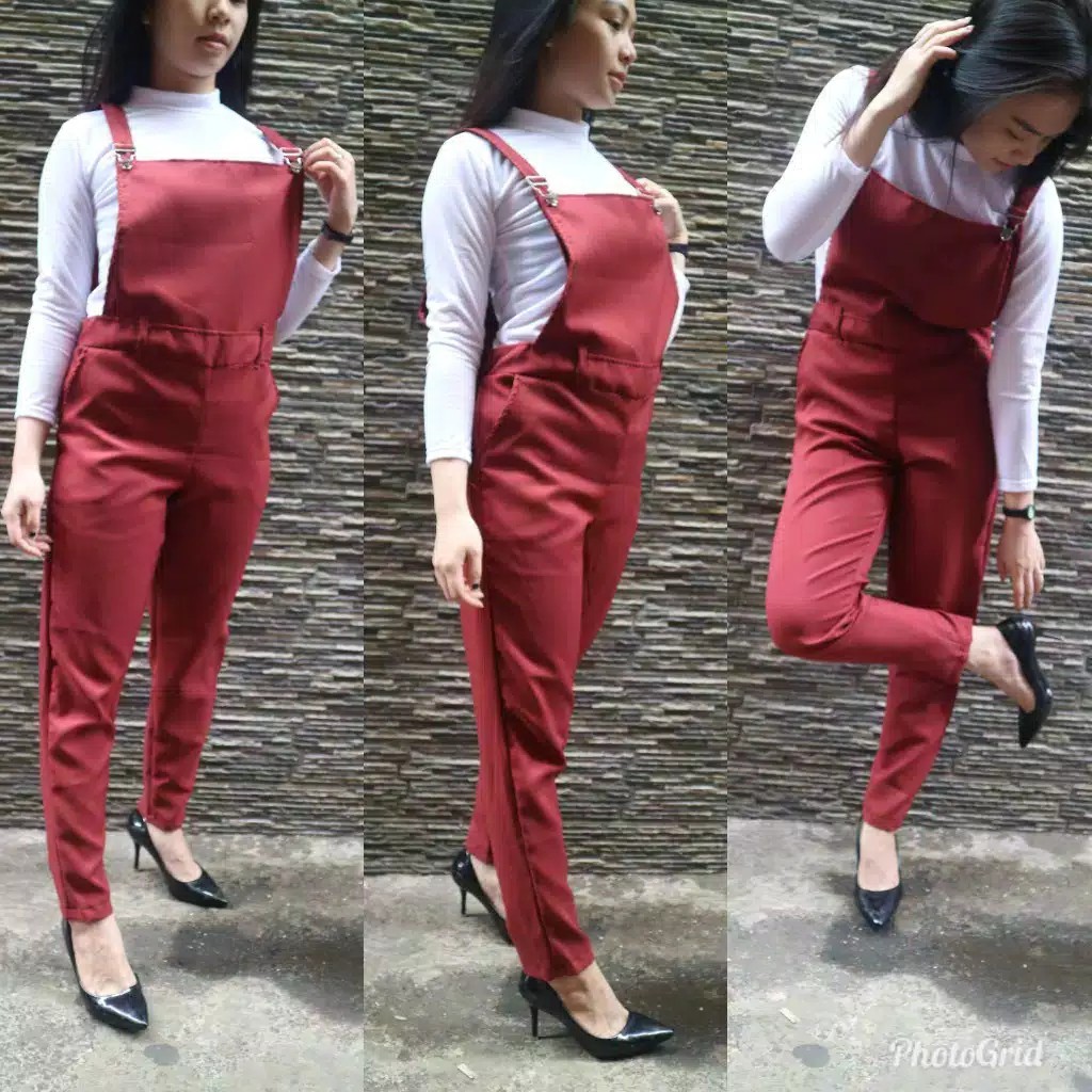 OVERALL LOLY / CELANA TEMI KODOK / JUMSUIT AKAZA