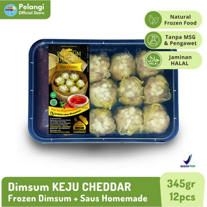 

Dimsum Keju Cheddar PELANGI ANAK TANPA MSG TANPA PENGAWET