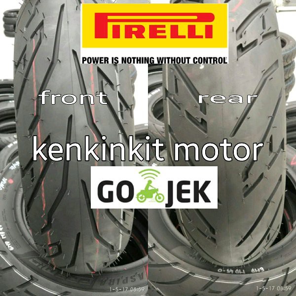 TERLARISS     BAN ASPIRA PREMIO 160-60-17  SPORTIVO - FREE PENTIL TUBLES Termurah