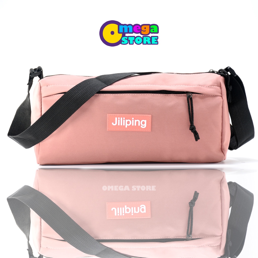 Tas Selempang Tabung Tas Slempang Wanita Tas Olah Raga Ransel Barrel Tas Gym Tas Duffel Fashion - 198