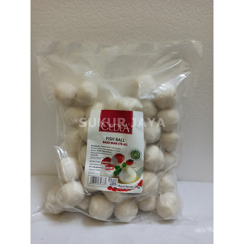 

CEDEA TR 45 FISH BALL 1 KG