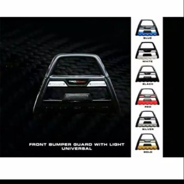 TANDUK DEPAN BUMPER DEPAN TRD ISOKA LAMPU MOBIL MOBILIO