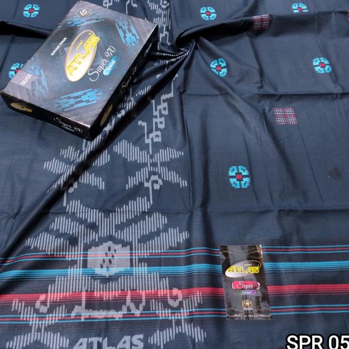 Paling Disukai.. SARUNG ATLAS SUPER SPECIAL SONGKET 970 GRADE SILVER/ SARUNG ATLAS SPECIAL RAYON SON