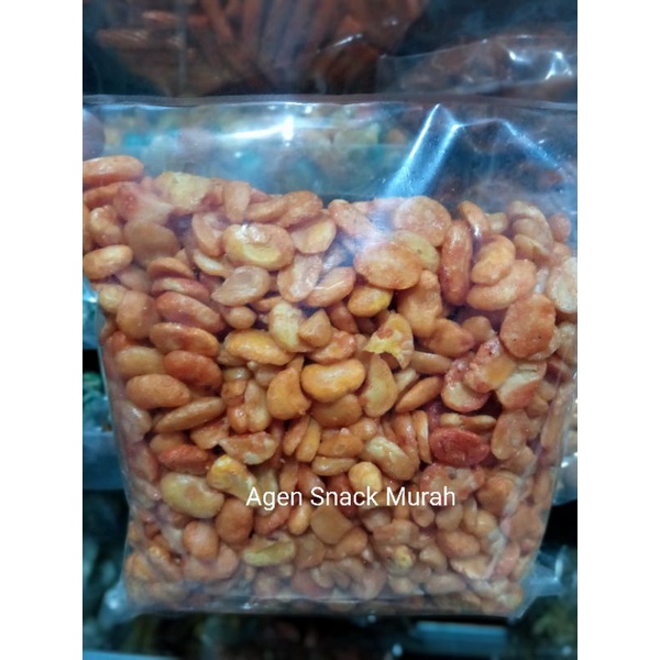 

Kacang Mersi Koro Kupas Balado 220Gr/Kacang Merci Pedas Agen grosir/Kacang Bogor/Agen snack murah