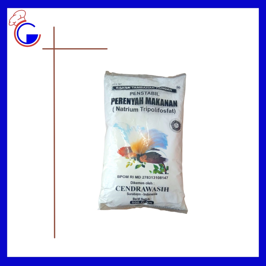 

Perenyah Makanan Cendrawasih 500Gr