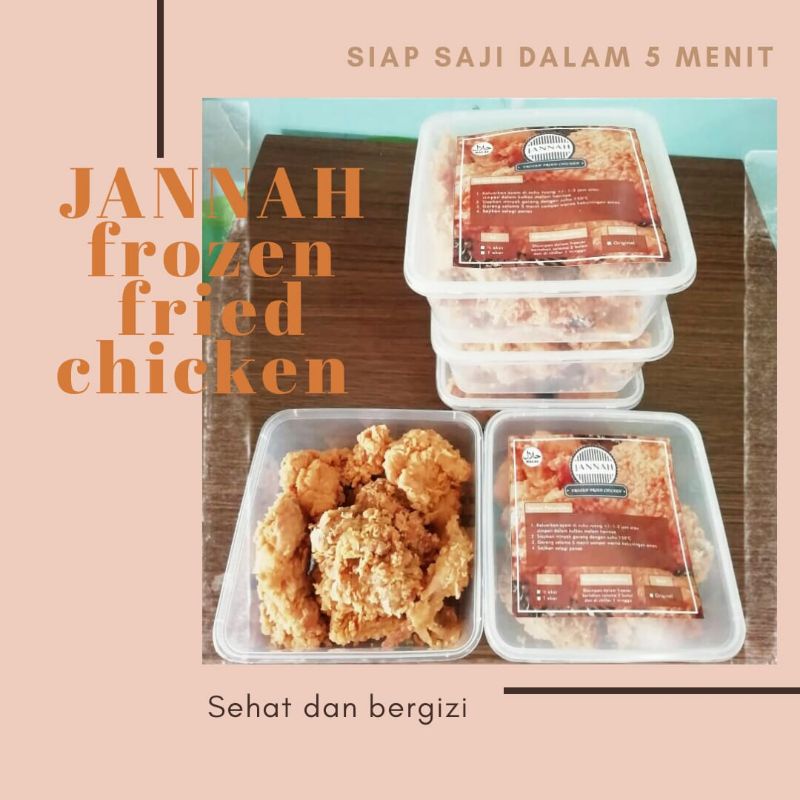 

(READY) JANNAH FROZEN FRIED CHICKEN