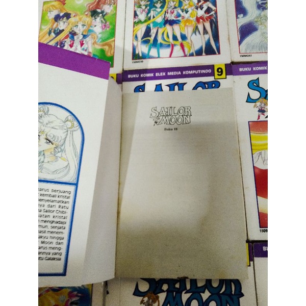 sailor moon 1-18 end komik