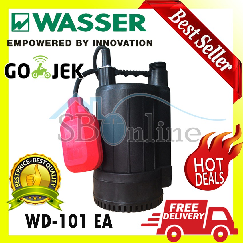 Pompa Celup Wasser WD-101 EA Submersible Pump Non Filter Automatic