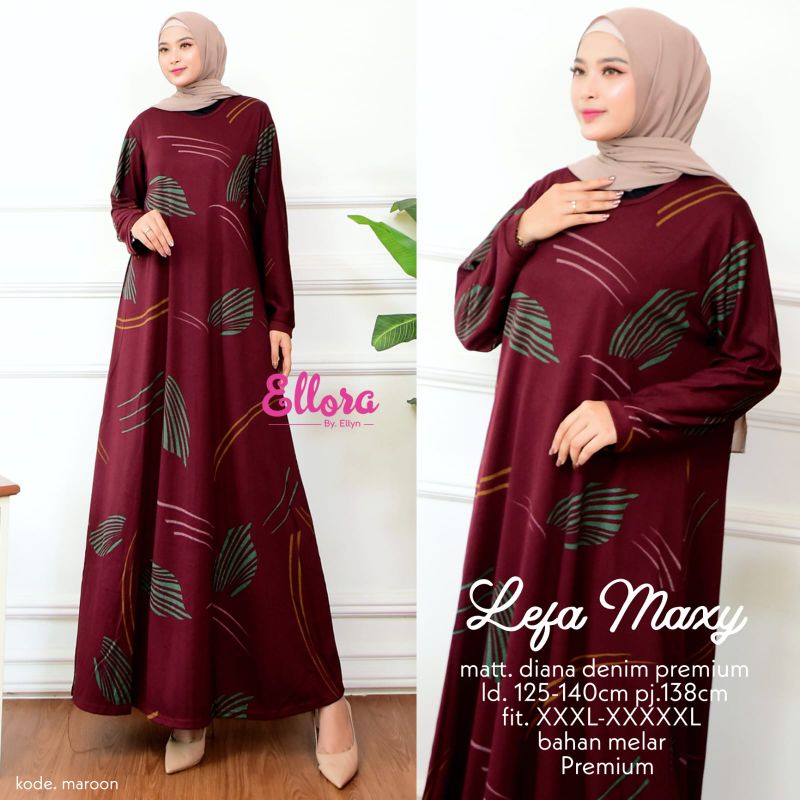 GAMIS LEFA MAXY BY ELLORA/GAMIS DIANA DENIM PREMIUM/MAXY DIANA DENIM