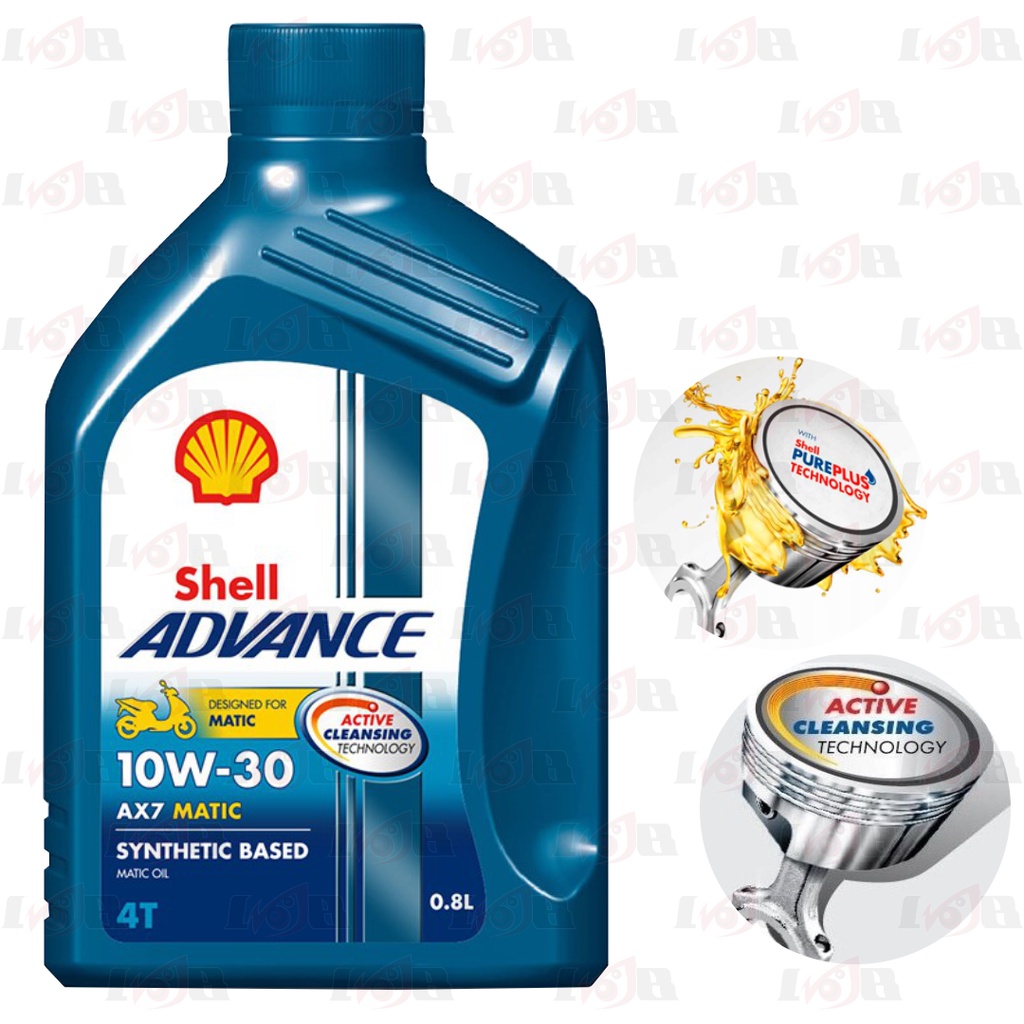 Oli Shell Matic Advance AX7 Scooter 10W30 10W40 Motor Matik