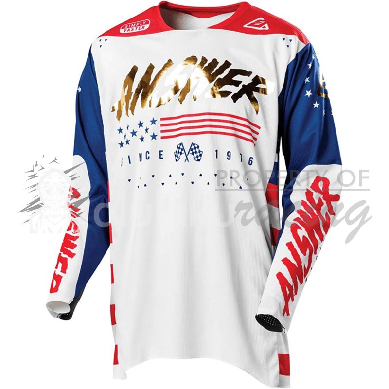 Jersey with Pants Trail Motocross MX with Custom Name &amp; Number – AN005