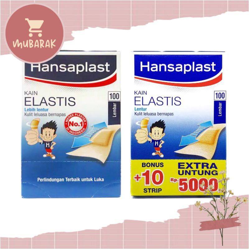 [100 + 10 PCS] PLESTER KESEHATAN HANSAPLAST