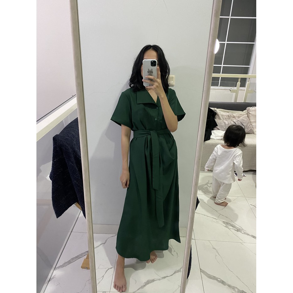 Donet dress ijo botol