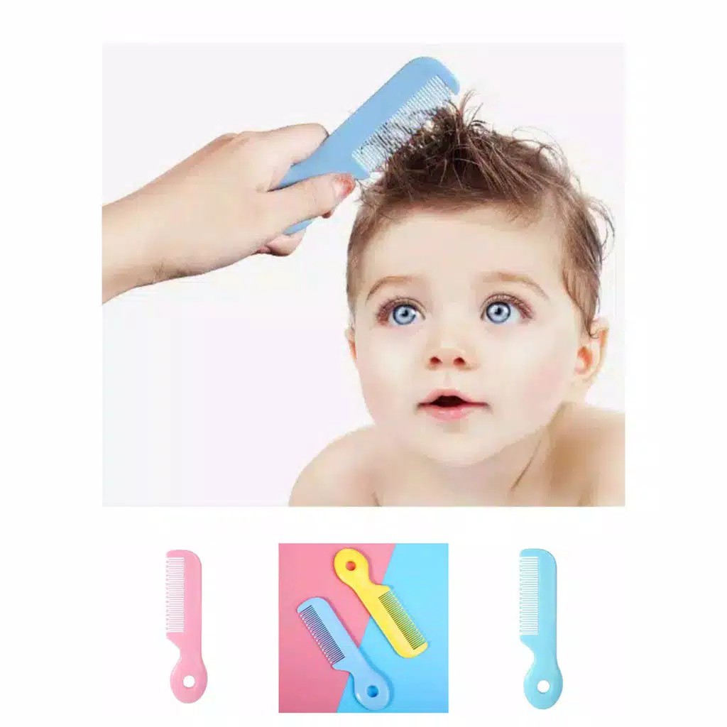 Sisir Rambut Bayi - Sisir Bayi dan Anak Tidak Tajam