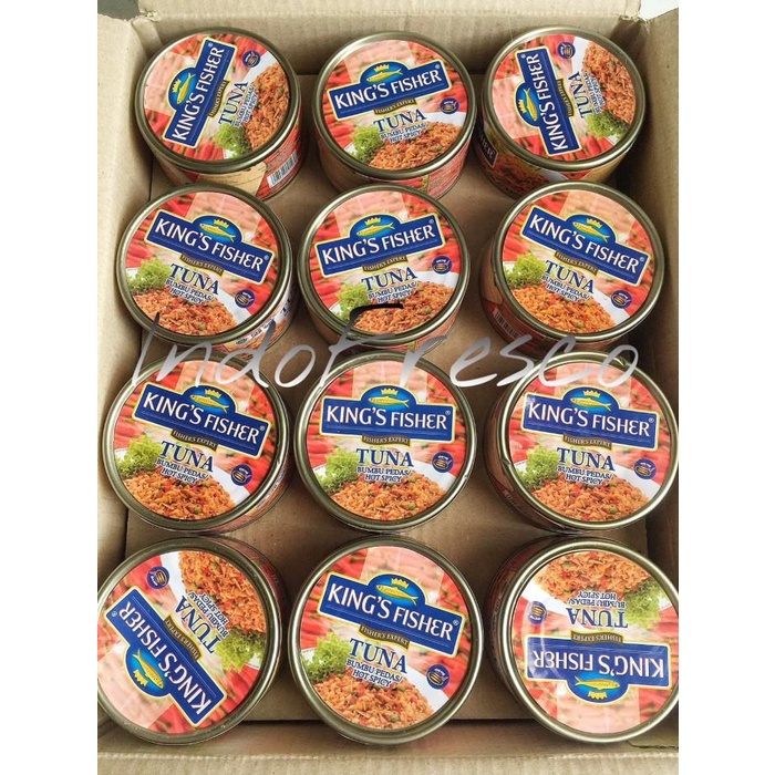 

Kaleng | King'S Fisher Tuna Hot Spicy- Tuna Kaleng 170G- 1Dus Khusus Gosend