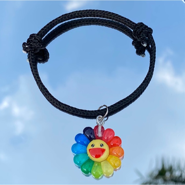 [CUSTOM] Gelang tali sunflower / sunflower bracelet / sunflower necklace / kalung tali sunflower