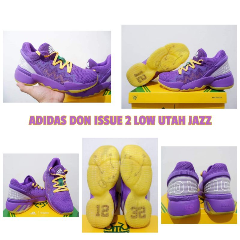 Sepatu Basket Adidas Don Issue 2 LOW Utah Jazz