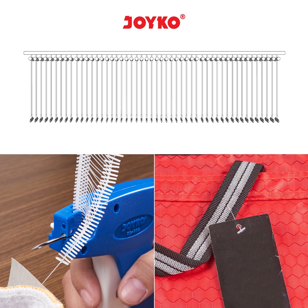 

Tag Pin Isi Refill Tag Gun Joyko 35mm / Refill Tag Gun