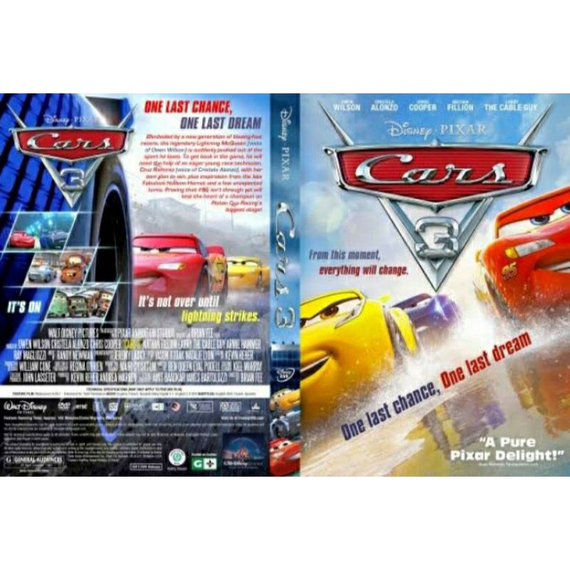 Kaset film : CARS 3