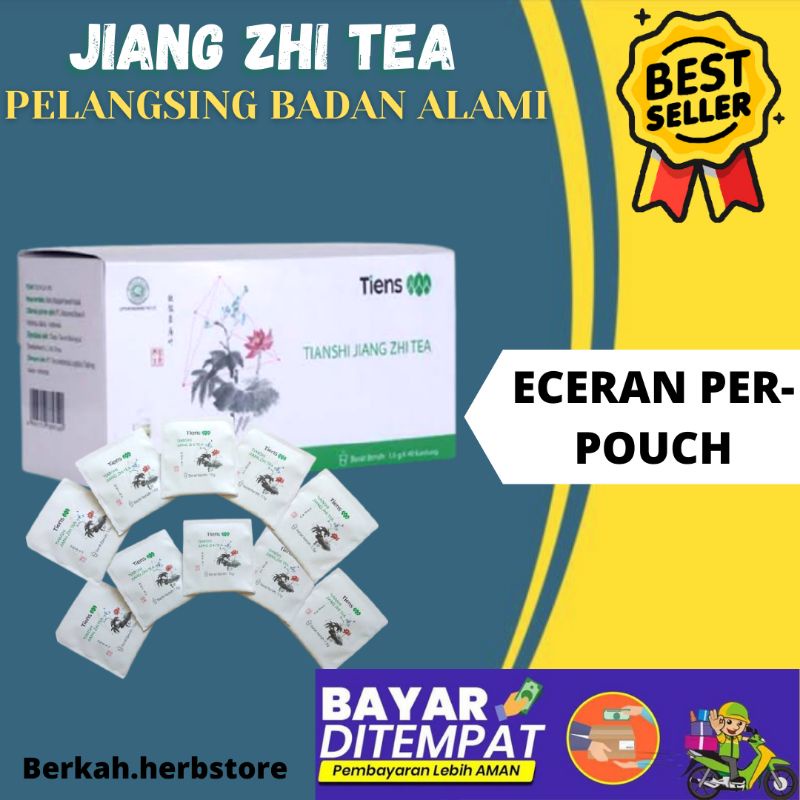 [COD] JIANG ZHI TEA ECERAN|| TEH PELANGSING BADAN ALAMI||