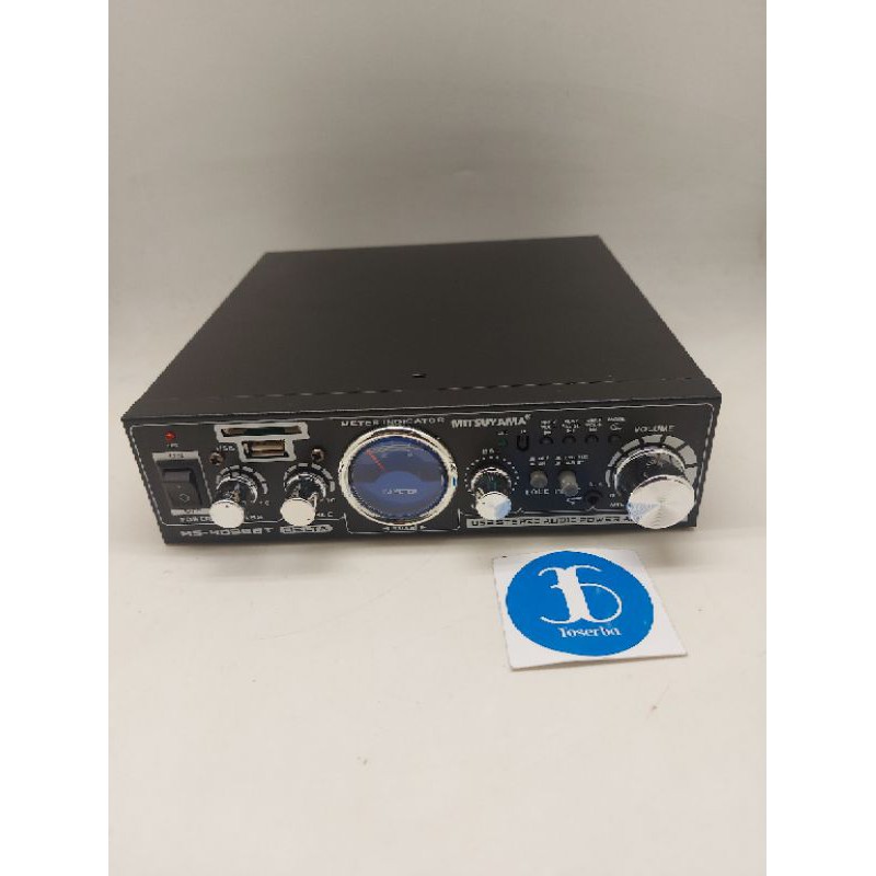 Power Amplifier Bluetooth Mitsuyama Delta - Amplifier Radio MP3