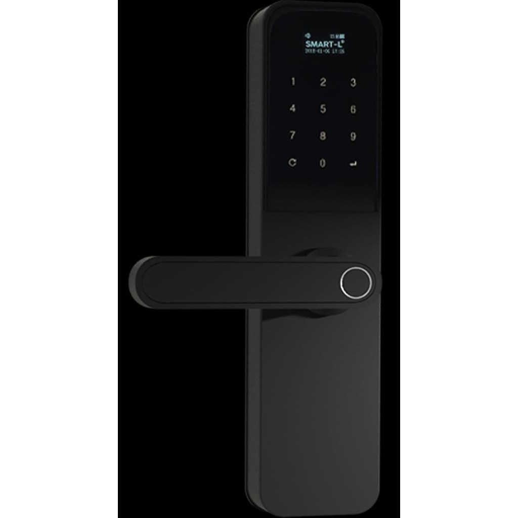SMART - L Digital Door Lock FCP - M001 BLACK ( Finger/Card/Pin )
