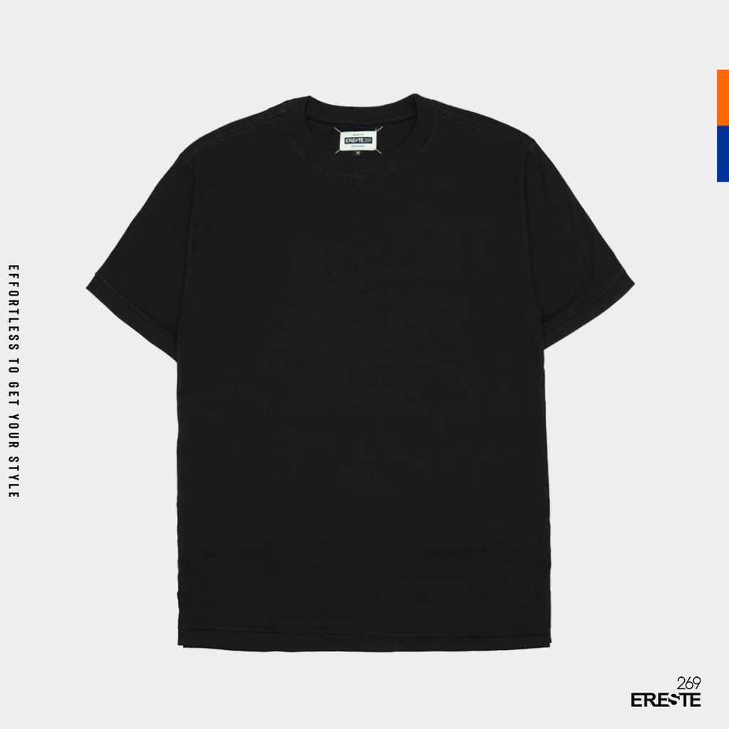 Ereste269 T-Shirt Graphic Black Lengan Pendek