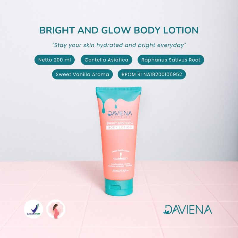 Daviena Skincare Body Lotion Handbody