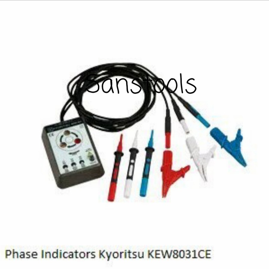 Kyoritsu 8031Ce 3 Phase rotation checker sequence 8031 Ce Japan