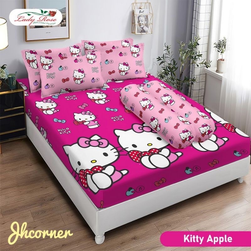 SPREI ANAK DORAEMON HELLO KITTY KEROPI MINIONS PREMIUM 120 160 180 TERLARIS