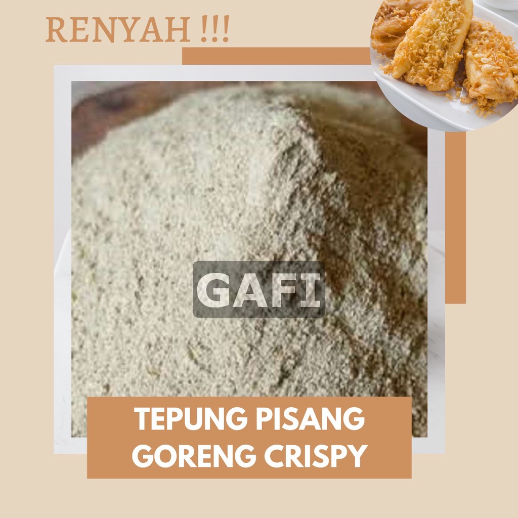 

Bubuk Tepung Pisang Goreng 1Kg Tepung Pisang Goreng Powder 1 Kg Murah Kiloan Premium Murni Tanpa Campuran Aneka Instan Asli Enak Terbaik Halal Kekinian Pabrik Grosir Agen Distributor Toko
