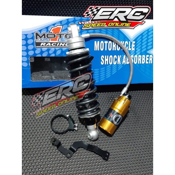 SHOCK MOTO 1 NINJA R TABUNG PISAH GREY