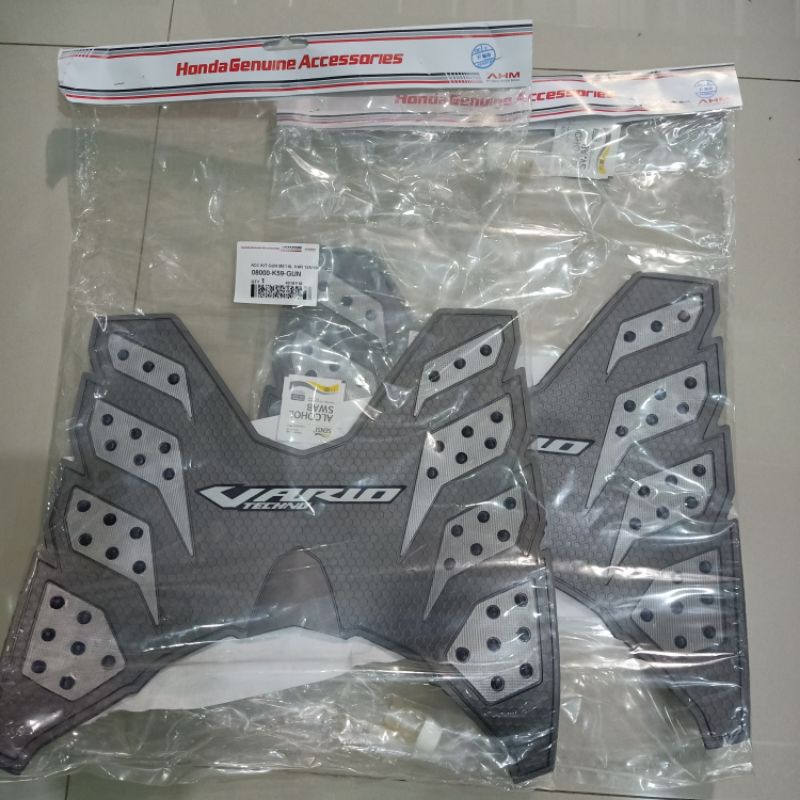 KARPET VARIO Techno 125/150cc TAHUN 2015,2016,2017 NEW ORIGINAL AHM